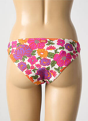 Bas de maillot de bain imprimé fantaisie culotte rose BANANA MOON femme
