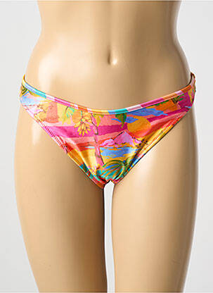 Bas de maillot de bain imprimé fantaisie culotte orange BANANA MOON femme