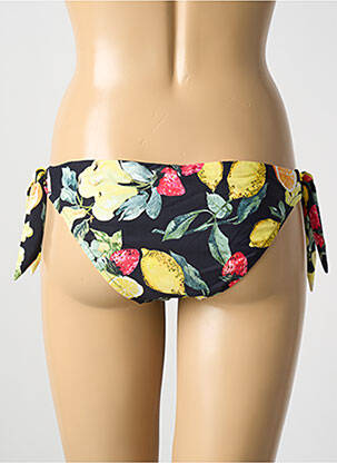 Bas de maillot de bain imprimé fantaisie culotte noir SEAFOLLY femme