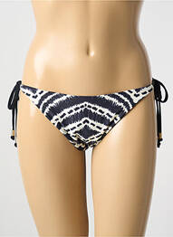 Bas de maillot de bain imprimé fantaisie bikini noir SEAFOLLY femme