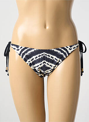 Bas de maillot de bain imprimé fantaisie bikini noir SEAFOLLY femme