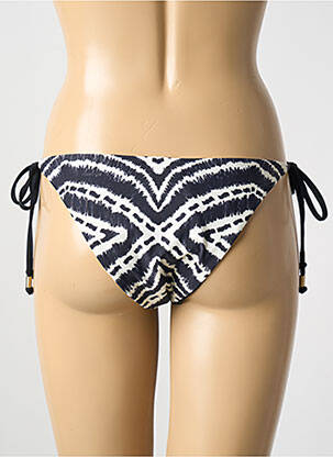 Bas de maillot de bain imprimé fantaisie bikini noir SEAFOLLY femme