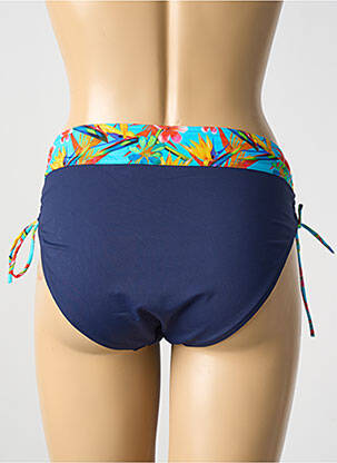 Bas de maillot de bain culotte culotte bleu GRAIN DE SABLE femme