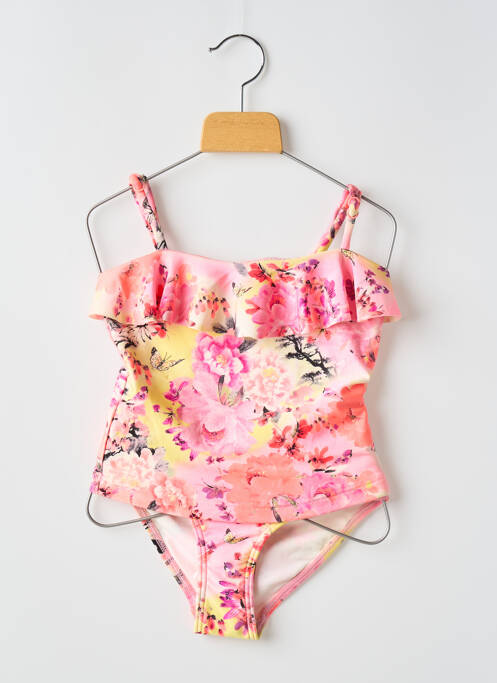 Maillot de bain 1 pièce rose BANANA MOON pour fille