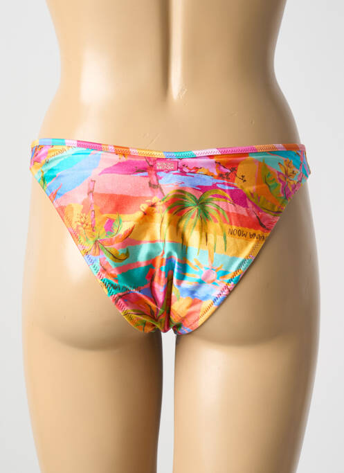 Bas de maillot de bain imprimé fantaisie culotte orange BANANA MOON femme