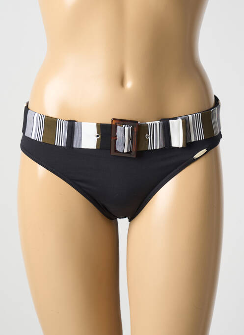 Bas de maillot de bain noir GRAIN DE MALICE pour femme