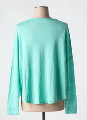 Gilet manches longues bleu MAYJUNE pour femme seconde vue