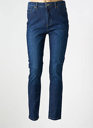 Jeans coupe slim bleu MAYJUNE pour femme