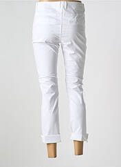 Pantalon 7/8 blanc MAYJUNE pour femme seconde vue