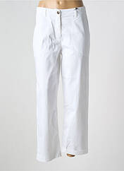 Pantalon droit blanc MAYJUNE pour femme seconde vue