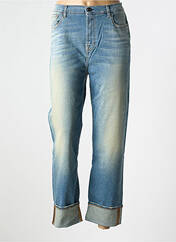 Pantalon droit bleu MAYJUNE pour femme seconde vue