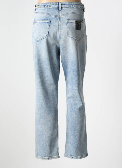 Jeans coupe droite bleu LEDERER pour femme