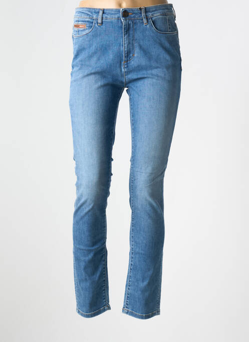 Jeans coupe slim bleu MAYJUNE pour femme