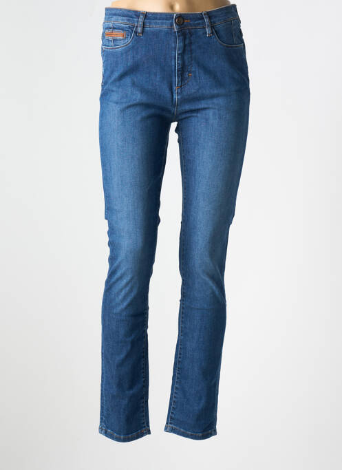Jeans coupe slim bleu MAYJUNE pour femme