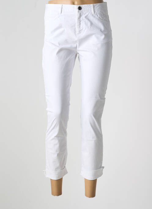 Pantalon 7/8 blanc MAYJUNE pour femme