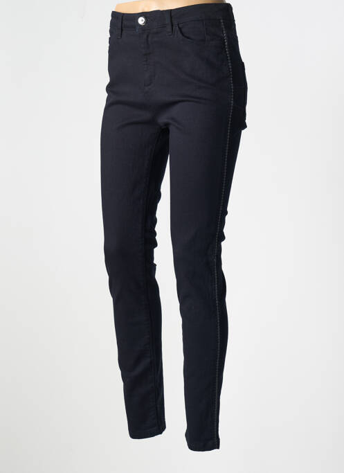 Pantalon slim noir MAYBE pour femme