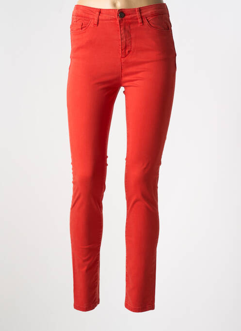 Pantalon slim orange MAYJUNE pour femme