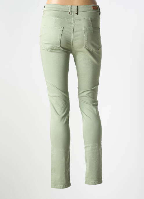 Pantalon slim vert MAYJUNE pour femme