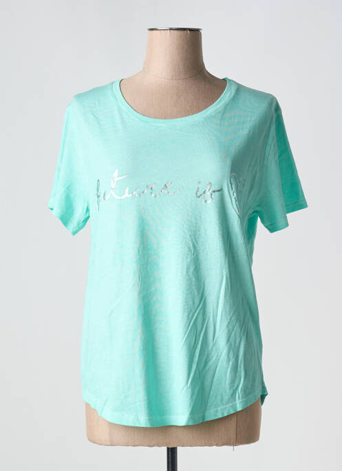 T-shirt bleu MAYJUNE pour femme