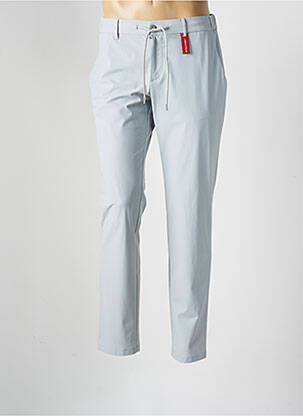 Pantalon chino poches taille normale bleu ALBERTO homme