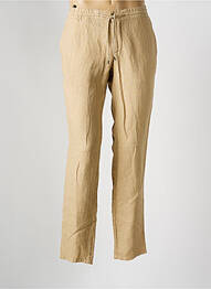 Pantalon droit taille normale taille normale beige ALBERTO homme