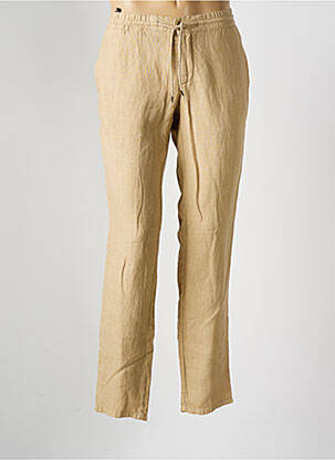 Pantalon droit taille normale taille normale beige ALBERTO homme