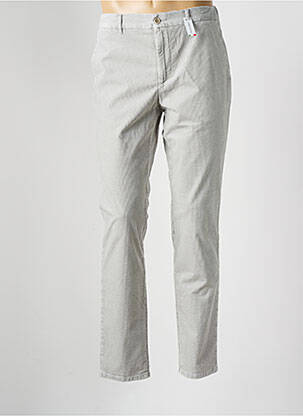 Pantalon chino stretch taille normale gris ALBERTO homme