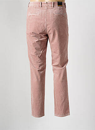 Pantalon chino stretch taille normale rose ALBERTO homme