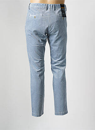 Pantalon chino stretch taille normale bleu ALBERTO homme