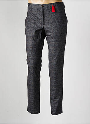 Pantalon chino tissage chiné taille basse gris ALBERTO homme