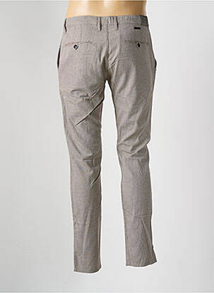 Pantalon chino poches taille normale marron ALBERTO homme