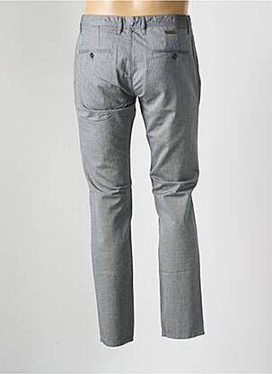 Pantalon chino tissage chiné taille normale gris ALBERTO homme