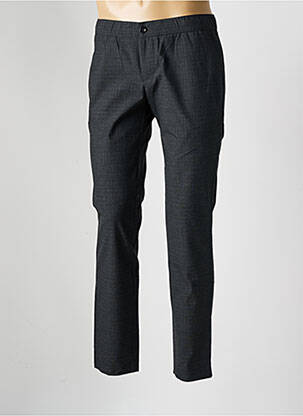 Pantalon chino tissage chiné taille basse gris ALBERTO homme