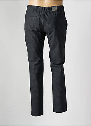 Pantalon chino tissage chiné taille basse gris ALBERTO homme