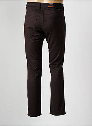 Pantalon slim stretch taille normale marron ALBERTO homme