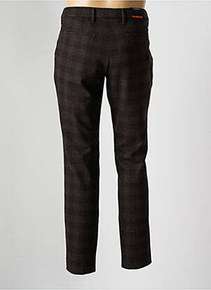 Pantalon chino poches taille normale marron ALBERTO homme