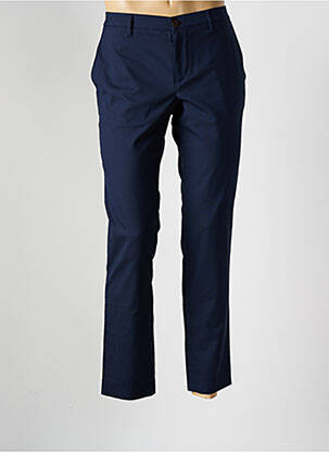 Pantalon chino poches taille normale bleu ALBERTO homme
