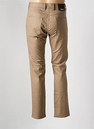 Pantalon slim stretch taille normale marron ALBERTO homme