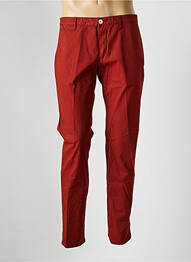 Pantalon chino tissage popeline taille normale orange ALBERTO homme