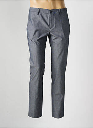 Pantalon chino tissage chiné taille normale gris ALBERTO homme