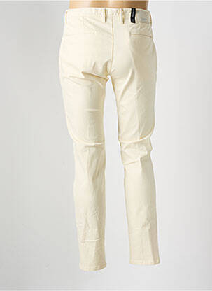 Pantalon chino tissage popeline taille normale beige ALBERTO homme