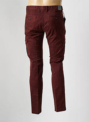 Pantalon cargo slim taille normale rouge ALBERTO homme