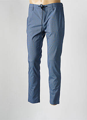 Pantalon chino bleu ALBERTO pour homme