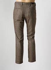 Pantalon chino marron ALBERTO pour homme seconde vue