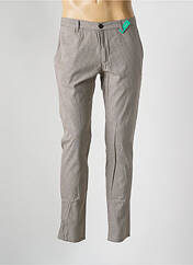 Pantalon chino marron ALBERTO pour homme seconde vue