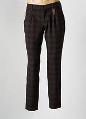 Pantalon chino marron ALBERTO pour homme seconde vue