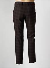 Pantalon chino marron ALBERTO pour homme seconde vue