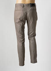 Pantalon chino marron ALBERTO pour homme seconde vue