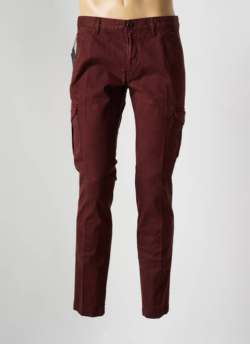 Pantalon cargo rouge ALBERTO pour homme