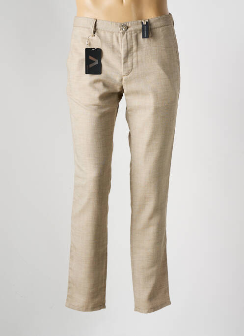 Pantalon chino beige ALBERTO pour homme